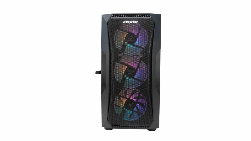 Imagen 1 del producto “Gabinete Gaming Seoul - EVOTEC EV-1019, 3 ventiladores incluidos, USB 3.0 ”