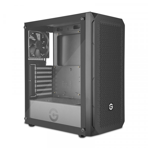 Imagen 1 del producto “GETTTECH GABINETE GAMER MEDIA TORRE CON PANEL FRONTAL MALLA - ATX/MICROATX/MINI ITX, 1 VENTILADOR, USB 2.0/3, 0 COLOR BLANCO MOD. GCM-ASGX1-01WH ”