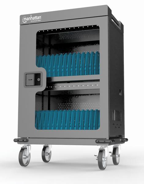 Imagen 1 del producto “Gabinete de carga 102353 MANHATTAN de 32 ptos USB-C - puerta vidrio ”