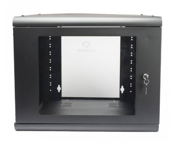 Imagen 1 del producto “Gabinete de Pared 9U de 635 mm de Profundidad - Rack de 19 in en Acero Reforzado: Compacto y Resistente para Soluciones Profesionales ”