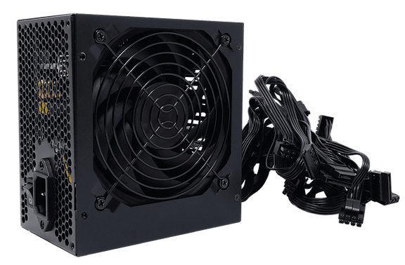 Imagen 1 del producto “Fuente de poder GAMER NACEB na-0626 800w 80 plus bronze - Conectores: 1x 20+4pin - 2x 8pin (p4+p4) - 3x PCIe 6+2p - 4x Molex - 6xSATA ”