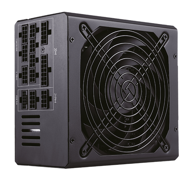 Imagen 1 del producto “Fuente de poder GAMER NACEB na-0627 1000w 80 plus Gold Modular - Conectores: 1x 20+4pin - 2x 8pin (p4+p4) - 3x PCIe 6+2p - 3x Molex - SATA (3+1) – 1 PCIe 5. ”