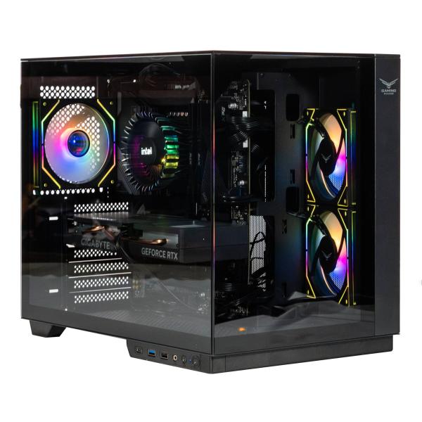 Imagen 1 del producto “GABINETE GAMER ITX - MicroATX, ATX  CRISTAL TEMPLADO, Ventiladores 2 Frontales, 1 Posterior ARGB, USB 3.0 x1, USB C x1, USB 1.1 x1 HD Audio x1 NA-0638 ”