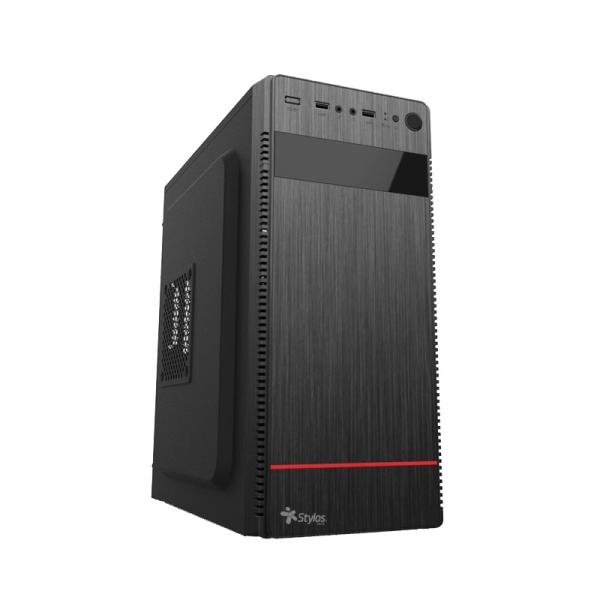 Imagen 1 del producto “Gabinete con Fuente de Poder Stylos. STPGAC4B - ”