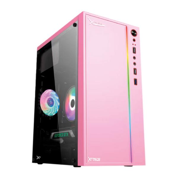 Imagen 1 del producto “Gabinete Gamer Xzeal Rosa XST100. XSCGXT0P - ”