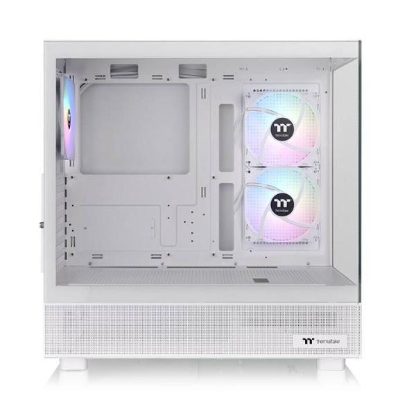 Imagen 1 del producto “Gabinete THERMALTAKE CA-1Y7-00M6WN-01 - View 270 TG ARGB Plus Snow Mid Tower ”