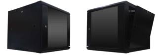 Imagen 1 del producto “Gabinete WAM WAM-WC06UR06-A - Negro, Gabinete Para Montaje, 6UR, 19 pulgadas ”