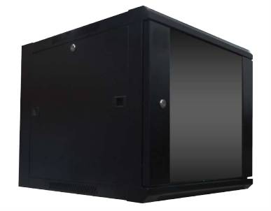 Imagen 1 del producto “Gabinete WAM WAM-WC12UR06-A - Negro, Gabinete Para Montaje, 12UR, 19 pulgadas ”