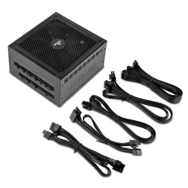 Imagen 1 del producto “YEYIAN FUENTE DE PODER PEGASUS - ATX 3.0, 1000W, 80+ PLATINO, PCI-E GEN5, PROTECCION OCP/OVP/UV/SCP/OTP/OLP, VENTILADOR DINAMICO 140MM, YFP-1K031-01 ”