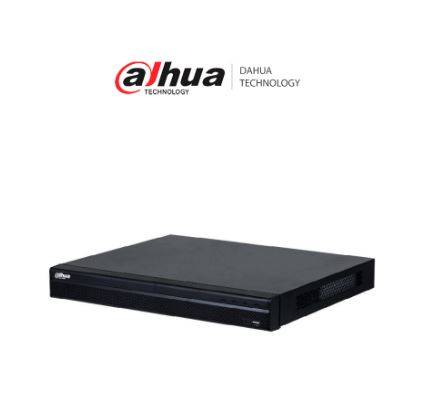 Imagen 1 del producto “DAHUA DHI-NVR4216-16P-4KS3 NVR de 8 MP/ 4k / 16 Canales IP/ 16 Puertos PoE/ Rendimiento de 160 Mbps/ Smart H.265+/ 2 Bahias de Discos Duros - ”