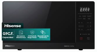 Imagen 1 del producto “Horno de Microondas HISENSE HMMS2509BP 0.9 pies cúbico - ”