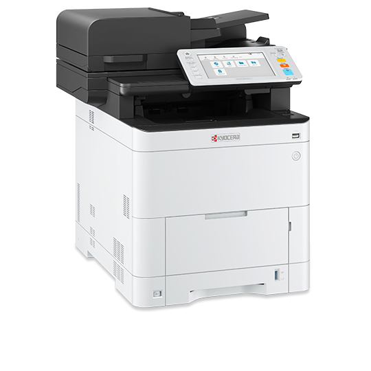 Imagen 1 del producto “Multifuncional láser a color KYOCERA MA3500CIFX 1102Z32US0 - 37PPM, 1200X1200DPI, impresora/escaneo/copiadora/fax, cama plana oficio A4, dúplex estándar ”