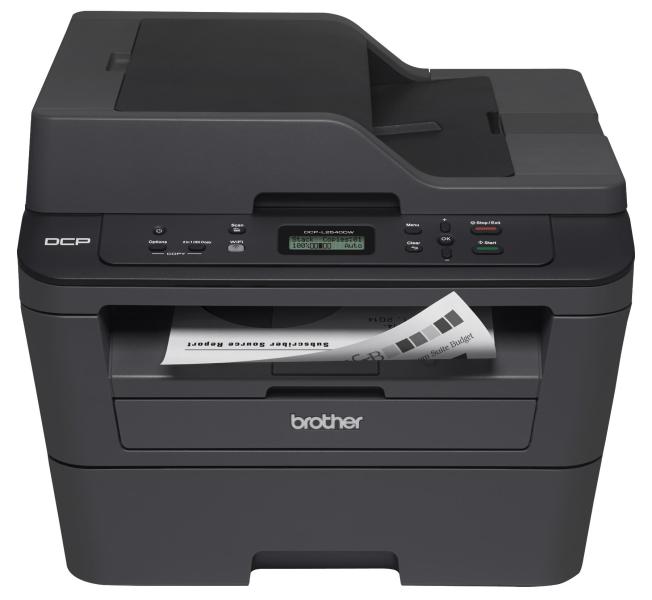 Imagen 1 del producto “Multifuncional Laser Monocromático Brother DCPL2540DW - 30 ppm, impresión dúplex, Wifi/LAN, cama plana tamaño carta, ADF hasta 35 hojas ”