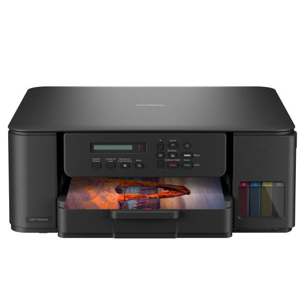 Imagen 1 del producto “Multifuncional Tinta Continua Brother DCPT530DW - impresión dúplex, 27 ppm negro/11 ppm color, USB 2.0, Wifi 2.4/5Ghz, cama plana color tamaño carta ”