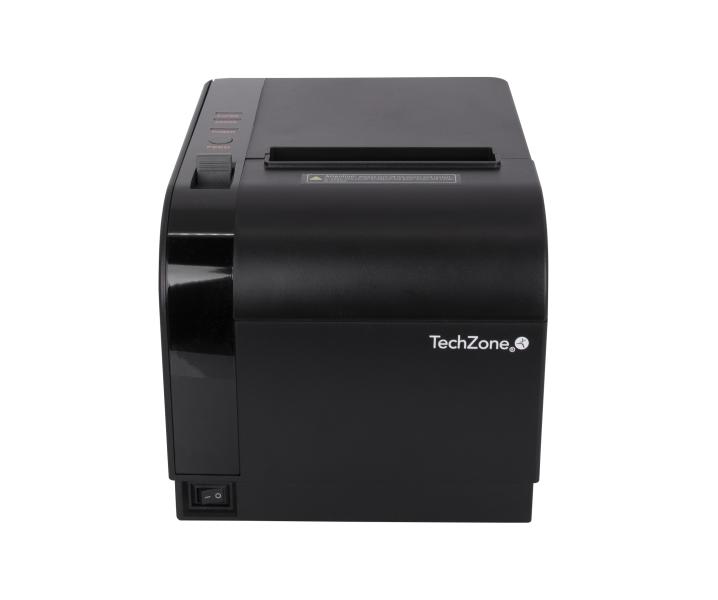 Imagen 1 del producto “Impresora termica TechZone TZBE301 de 80mm - vel de 300mm/s, 576 DPI´s, USB-SERIAL-RJ45-RJ11, cortador automatico, 1 año de garantía ”
