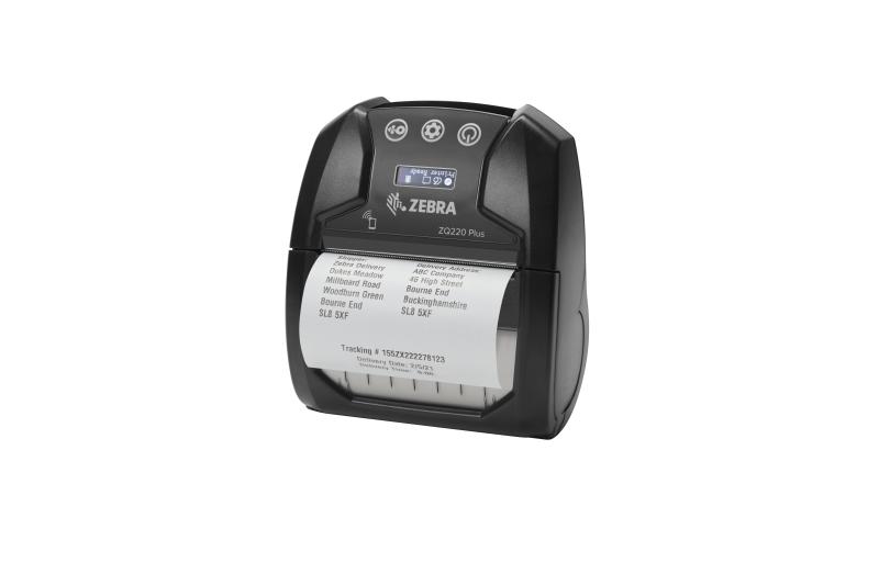Imagen 1 del producto “ZQ220 Plus; ZQ22-B16B1KL-00 - 80mm mobile receipt+label printer, BTv5, NFC, CPCL   ESC-POS, Belt clip, USB charging, English/Latin/Cyrillic, Group L ”