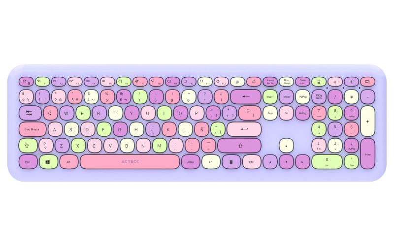 Imagen 1 del producto “Kit Teclado y mouse Inalámbricos 2.4hz Creator Chic MK475 Advanced Series - ”