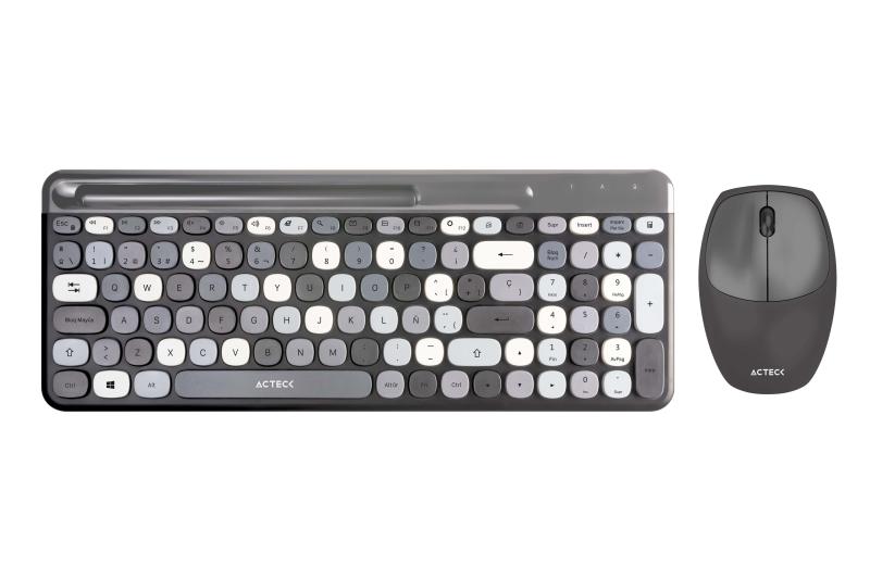 Imagen 1 del producto “Kit Teclado y mouse Inalámbricos 2.4hz Creator Chic MK470 Advanced Series - ”