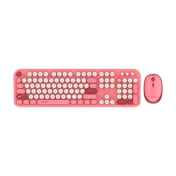 Imagen 1 del producto “Kit Teclado y mouse Inalámbricos 2.4hz Creator Chic K-Colors MK485 Advanced Series Teclado Inalambrico Dongle 2.4Mhz - ”