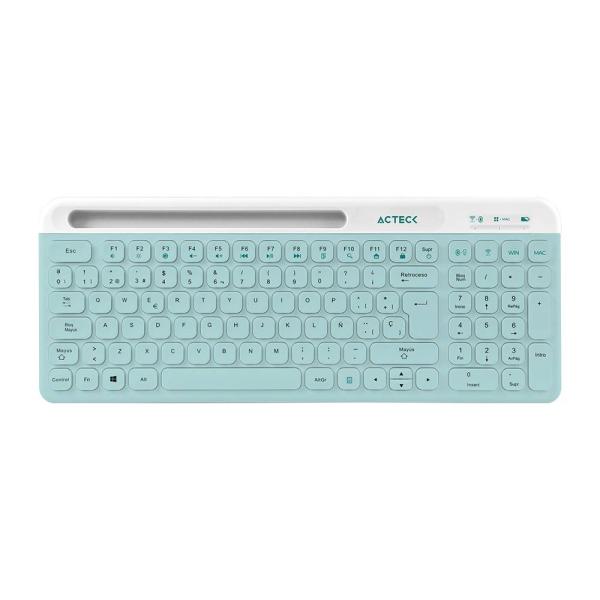 Imagen 1 del producto “Kit Teclado y Mouse  Creator Vituos Silk MK720 Acteck Elite Series Teclado y Mouse Inalámbrico 2.4Mhz - Alcance 10m, Conexión Bluetooth, Batería Recargable ”
