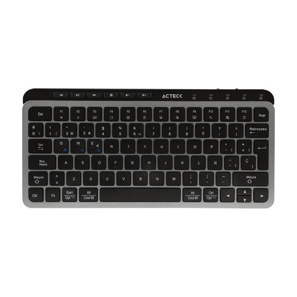 Imagen 1 del producto “Kit Teclado y mouse Inalámbrico 2.4hz Creator Krea MK750 Acteck Advanced Series Teclado Inalámbrico Dongle 2.4Mhz - Rango 10m ”