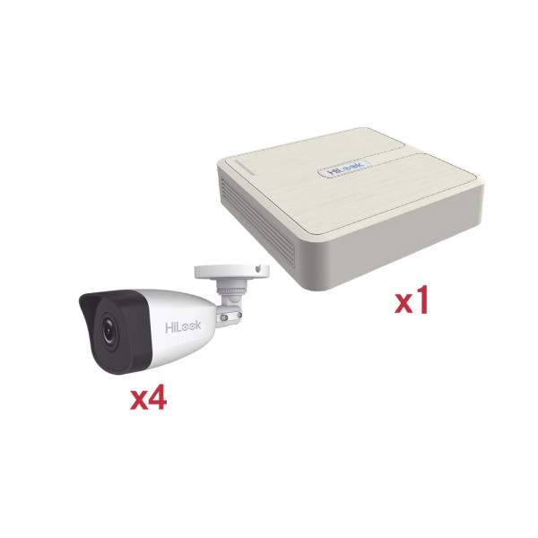 Imagen 1 del producto “Kit de videovigilancia HIKVISION KIP2MP/4B - 4, 1920 x 1080 Pixeles, 2 MP ”