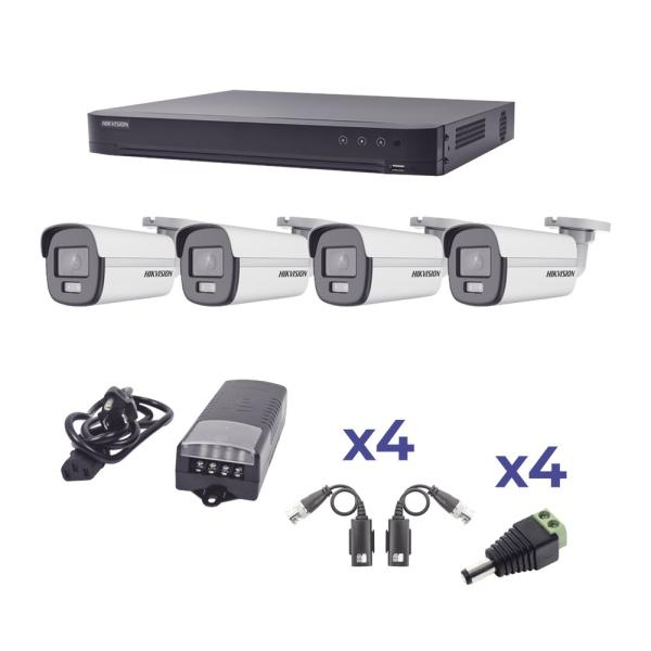 Imagen 1 del producto “Kit de Videovigilancia HIKVISION KH1080P4BC - 4, 1920 x 1080 Pixeles, 2 MP ”