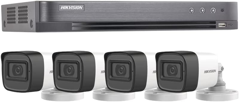 Imagen 1 del producto “(MICRÓFONO INTEGRADO) KIT TURBOHD 5 Megapixel / DVR 4 Canales / 4 Cámaras Bala con Micrófono Integrado - ”