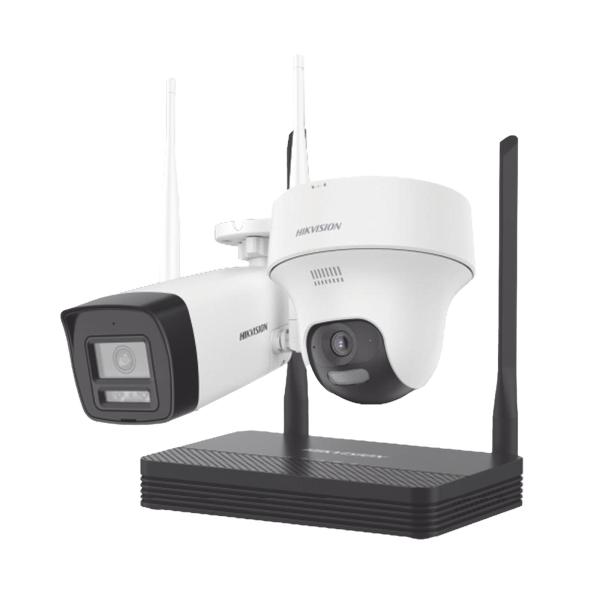 Imagen 1 del producto “Kit IP Inalámbrico 2 Megapíxel - NVS WiFi 4 canales video hasta 4MP ”