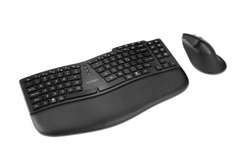 Imagen 1 del producto “Kit teclado y mouse de escritorio inalámbrico Pro Fit® Ergo KM675 EQ K75492ES KENSINGTON - ”