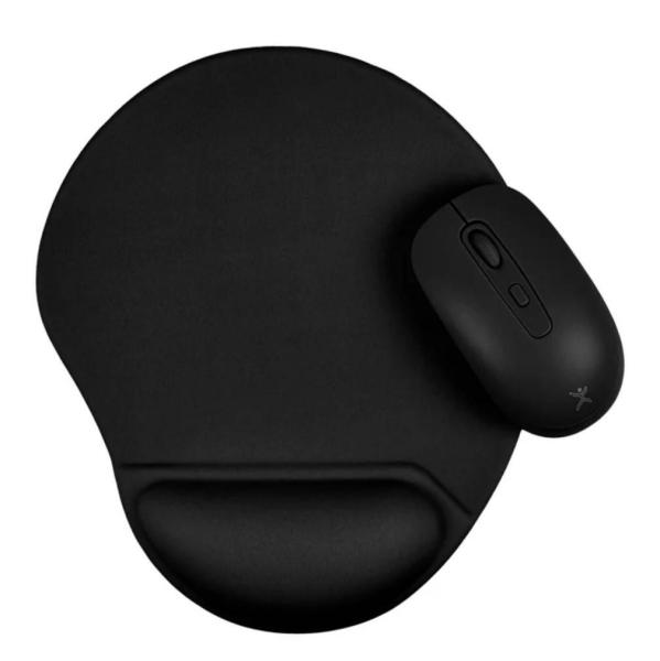 Imagen 1 del producto “Kit de Mouse Inalámbrico Bluetooth y Tapete Bonet Color Negro| PERFECT CHOICE - ”