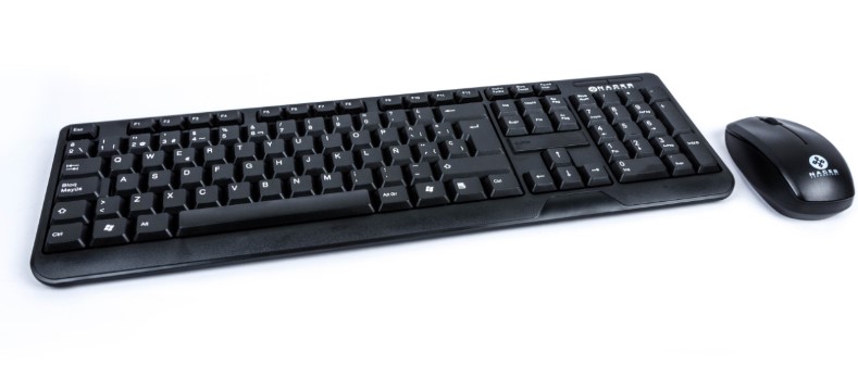 Imagen 1 del producto “Kit de Teclado y Mouse Inalambrico Naceb Technology - 112 teclas, Negro NA-426 ”