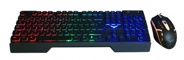 Imagen 1 del producto “Kit Teclado y Mouse Gamer Naceb Fallen (NA-0951) - Retroiluminado, Teclado y Mouse ”