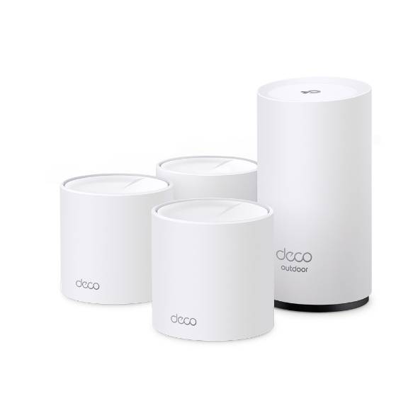 Imagen 1 del producto “Sistema Wi-Fi 6 Mesh para exteriores e interiores AX3000 (Deco XM50 (4-pack) - ”