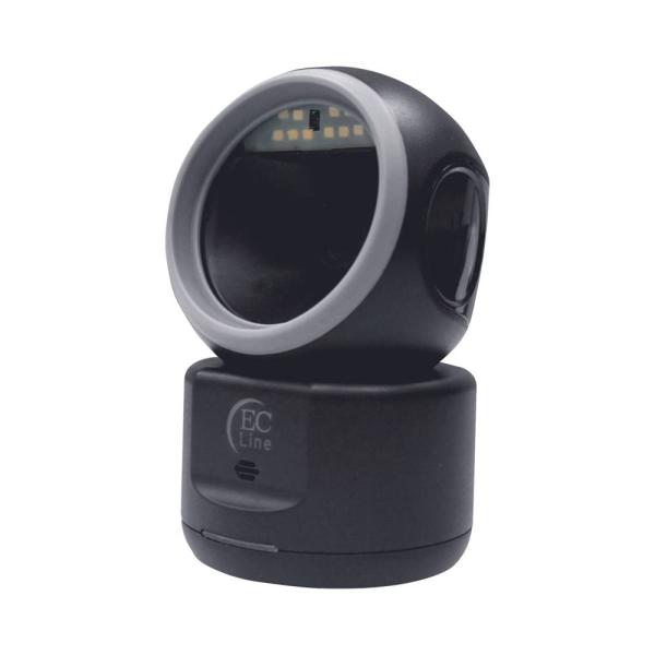 Imagen 1 del producto “Lector de Código de Barras  2D EC LINE. (EC-2600-2D). Escaneo continuo por inducción automática. Interfaz: USB. Capaz de leer códigos 1D - 2D en papel/pelíc ”