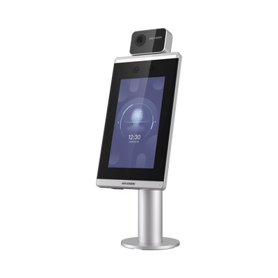 Imagen 1 del producto “Biométrico de Reconocimiento FacialCD touch 7 pulgadas (1024x600) Doble cámara de 2 mp - con luz complementaria (IR, WDR) Hikvision (DS-K56713-XF/ZU) ”