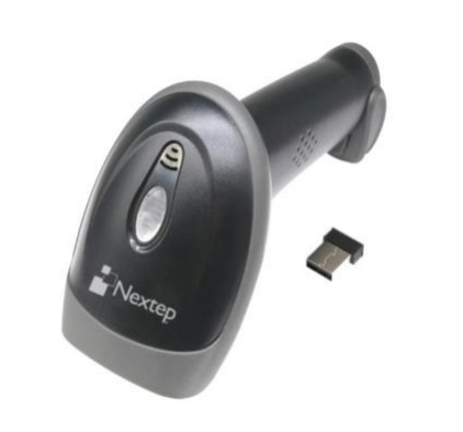 Imagen 1 del producto “Lector de Códigos de Barra y QR Nextep Inalámbrico (1D/2D) USB - ”