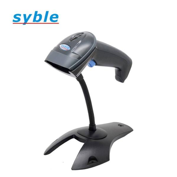 Imagen 1 del producto “Lector de Código de Barras  SYBLE 6258 - 2D, USB, incluye base ”