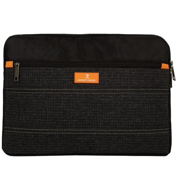 Imagen 1 del producto “Funda para Laptop 15-17 Pulgadas Material Resistente Diseño Moderno Glitch Color Negro | PERFECT CHOICE - ”