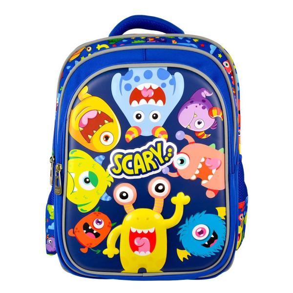 Imagen 1 del producto “PC-085089 Mochila Escolar Para Niños Múltiples Compartimentos modelo Kiddo Monstruos | PERFECT CHOICE: Diseñada para brindar comodidad - ”