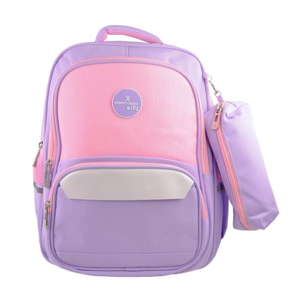 Imagen 1 del producto “PC-085249 Mochila Escolar Infantil Múltiples Compartimentos Modelo Bookery Color Purpura | PERFECT CHOICE - ”