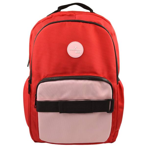 Imagen 1 del producto “PC-085225 Mochila Escolar Para Niños Múltiples Compartimentos modelo Loopy Color Rojo | PERFECT CHOICE - ”