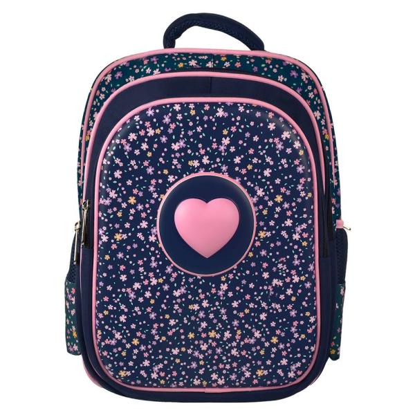 Imagen 1 del producto “PC-085294 Mochila Escolar Para Niños Múltiples Compartimentos modelo Kiddo Corazon | PERFECT CHOICE - ”