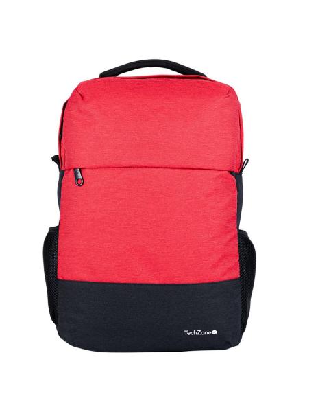 Imagen 1 del producto “Backpack Strong Orange TechZone de 15.6 pulgadas - múltiples compartimientos, organizador frontal, costuras y asas reforzadas, garantía limitada de por vida ”