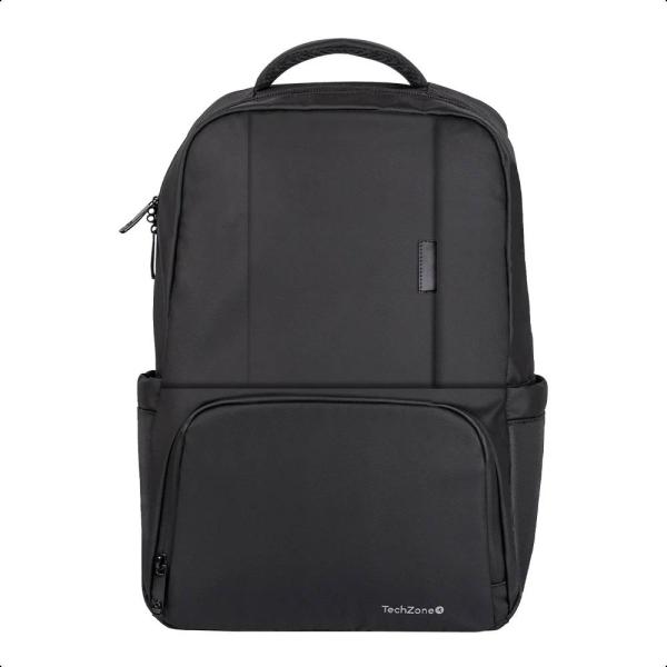 Imagen 1 del producto “Backpack WANTED TZLBP05 TECHZONE de 16 Pulgadas color negro - múltiples compartimientos, garantía limitada de por vida ”