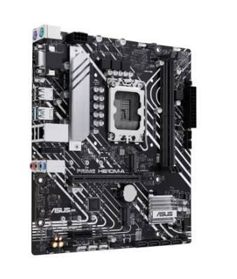 Imagen 1 del producto “Tarjeta Madre ASUS PRIME H610M-A - Micro-ATX, LGA 1700, Intel H610, 96GB DDR5, HDMI/DP para Intel ”