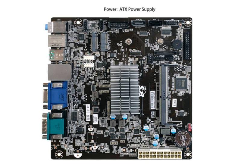 Imagen 1 del producto “TARJETA MADRE ECS ADLN-I-N100 - Intel Alder Lake N SoC, Intel N100 Alder Lake, 1 x SO-DIMM DDR4 2400 hasta 16GB, 2xSATA 6GB/s, 1xHDMI, 1xVGA, 1xDP, Mini ITX ”