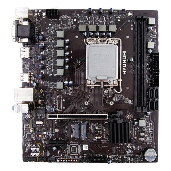 Imagen 1 del producto “Motherboards HYUNDAI HTH610A01 - DDR4-SDRAM, 64 GB, Intel, LGA1700, Micro ATX ”