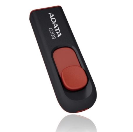 Imagen 1 del producto “Memoria USB ADATA C008 - Negro, 16 GB, USB 2.0 ”