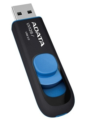 Imagen 1 del producto “Memoria USB ADATA UV128 - Negro, 32 GB, USB 3.2 (retrocompatible con 3.0 y 2.0), 100 MB/s ”